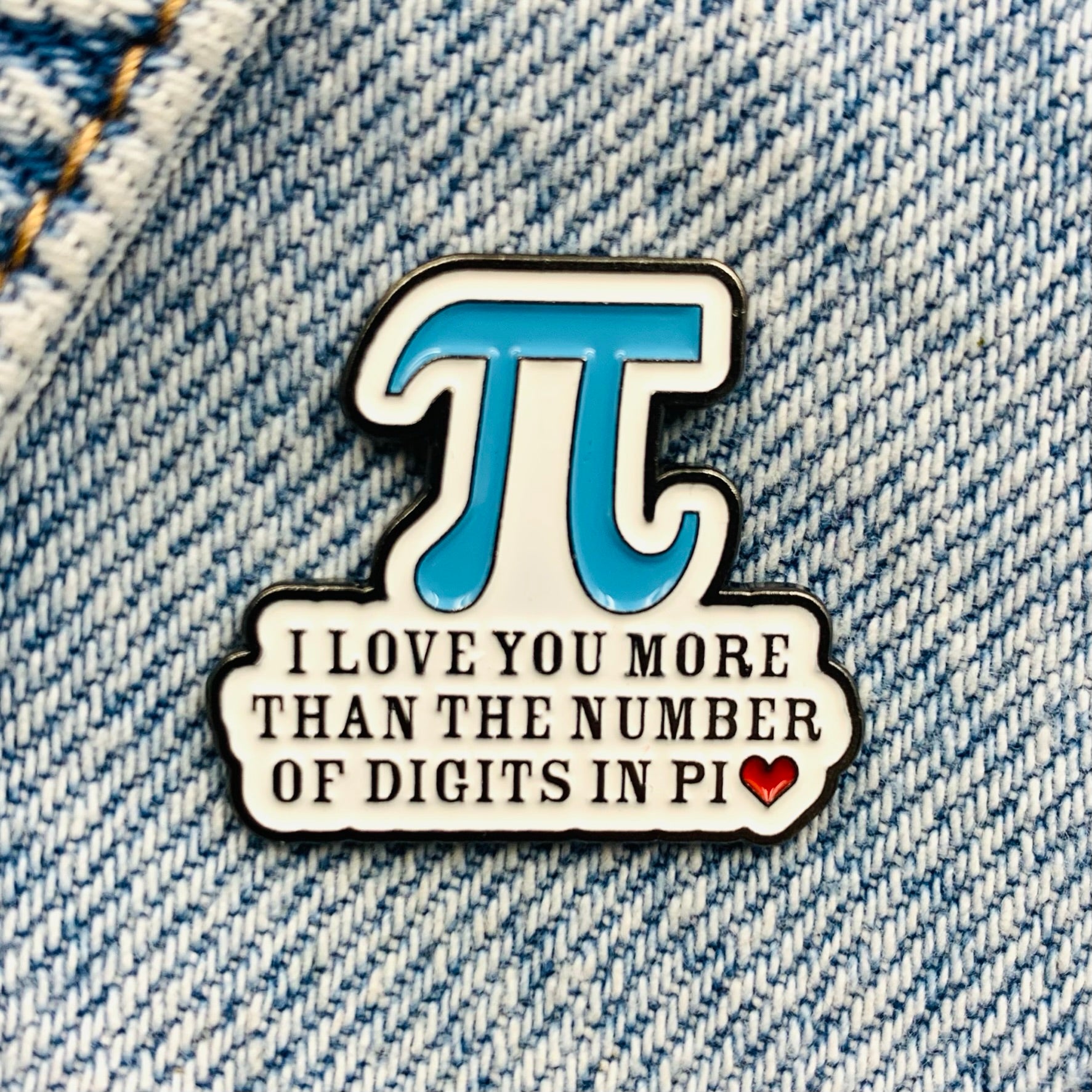 I Heart Math Pin Math love saying Pin - Shop now – ShopDichSchick
